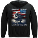Stand For The Flag Kneel And Take Aim Premium Men's Long Sleeve