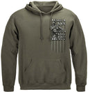 I Carry A Gun Tank Is Too Heavy Premium Hooded Sweat Shirt