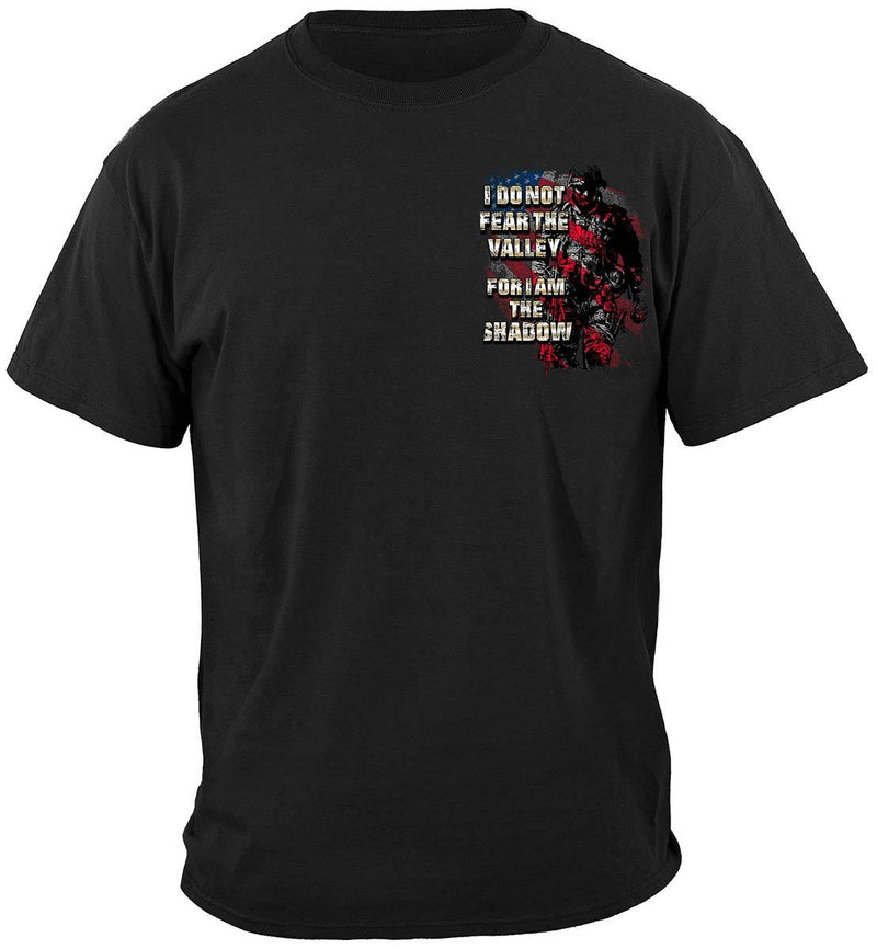 American Flag Soldier I Am The Shadow Premium T-Shirt