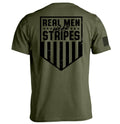 Real Men Wear Stripes (Back Print)