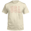 USA Collegiate Solid White (Front)