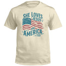 She Loves Jesus And America Too (Front)