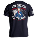 Hate America Offended By Free Speech You can Leave