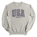 USA Floral Est 1776 (Front)