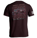 Damn Proud American Red White and Blue