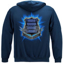 Policeman's Prayer Premium Hooded Sweat Shirt