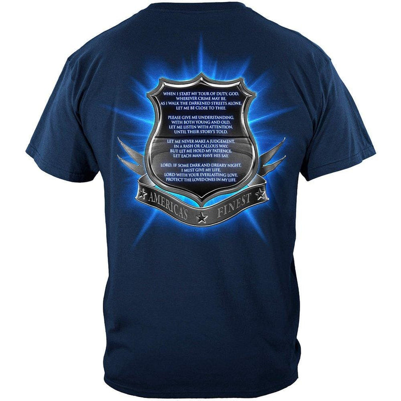 Policeman's Prayer Premium Long Sleeves