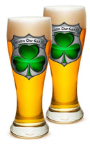Irish Brotherhood Police 23oz Pilsner Glass Glass Set