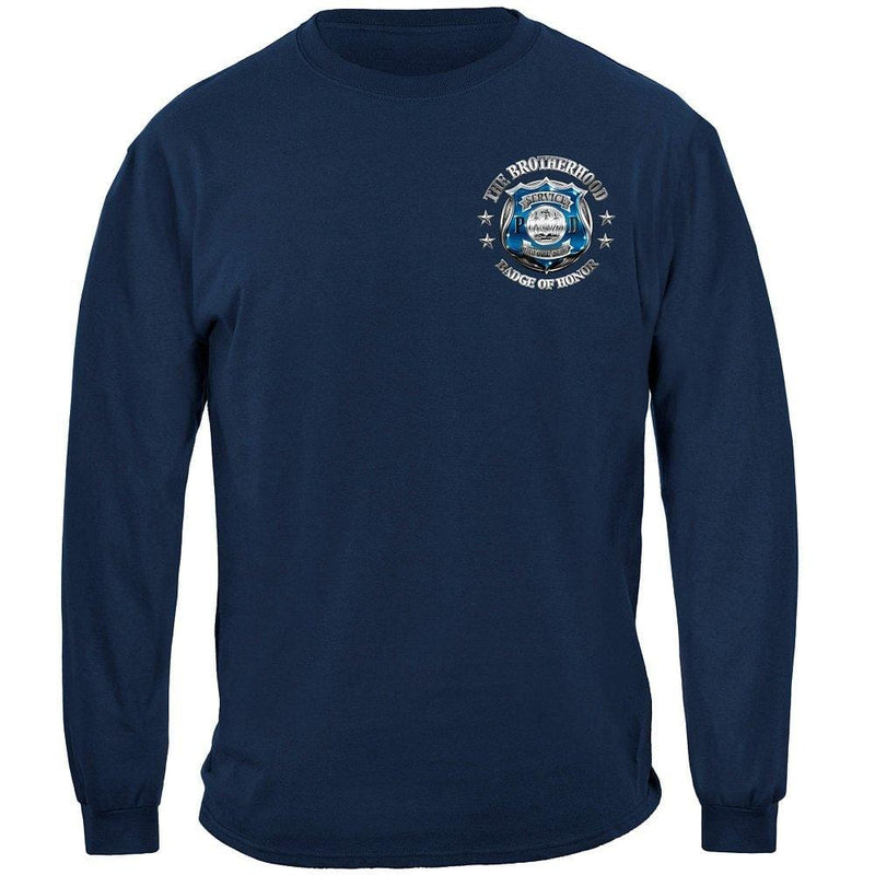 Police Honor Courage Sacrifice Badge Premium T-Shirt
