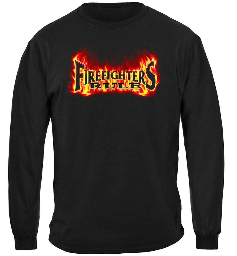 Rule Firefighters Premium Hooded Sweat Shirt