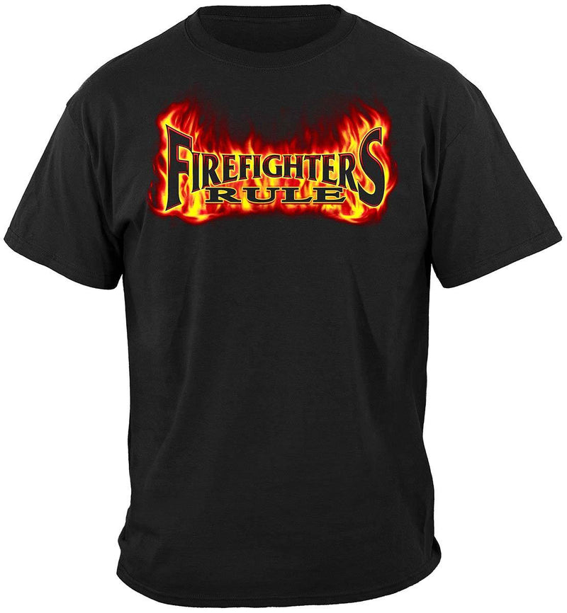 Rule Firefighters Premium Hooded Sweat Shirt