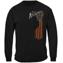 2nd Amendment Eagle Silver Foil Premium Long Sleeves