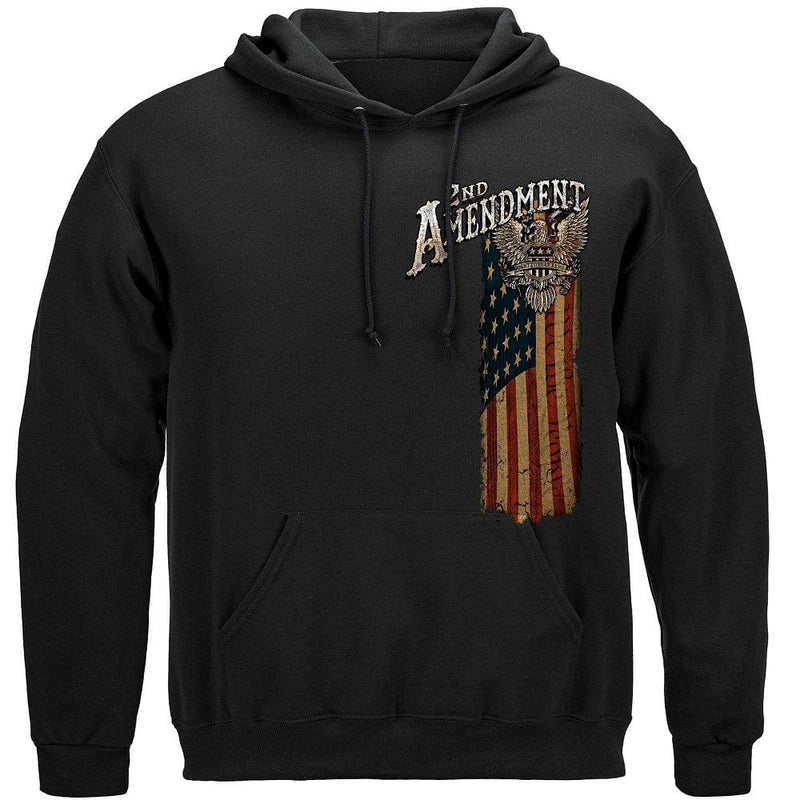 2nd Amendment Eagle Silver Foil Premium T-Shirt