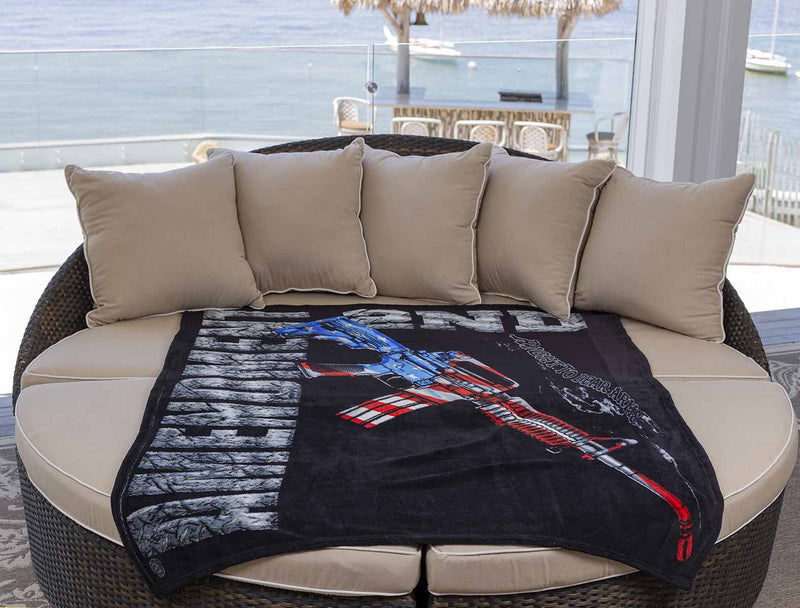 Ar15 Second Amendment Flag Premium Blanket