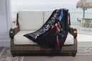 Ar15 Second Amendment Flag Premium Blanket