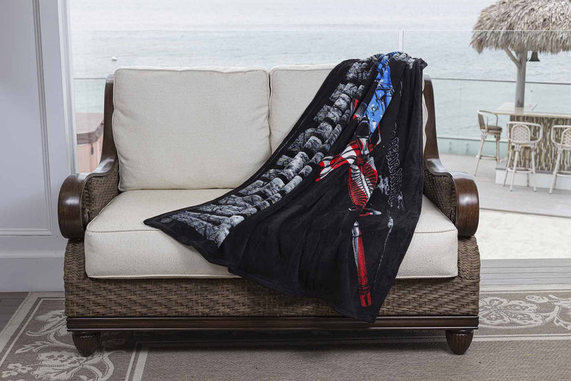 Ar15 Second Amendment Flag Premium Blanket