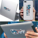 2A Ar15 Second Amendment Flag Premium Reflective Decal