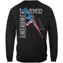 AR15 2nd Amendment Flag Premium Men's Hooded Sweat Shirt