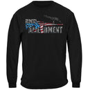 AR15 2nd Amendment Flag Premium Men's Hooded Sweat Shirt