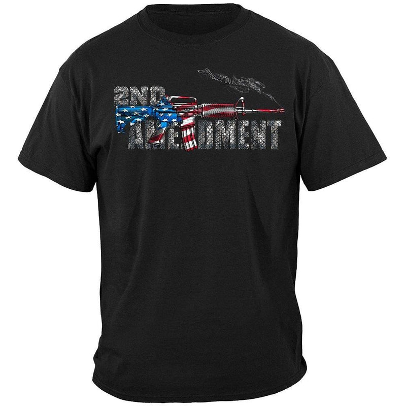 AR15 2nd Amendment Flag Premium Men's Hooded Sweat Shirt