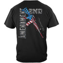 AR15 2nd Amendment Flag Premium Men's Long Sleeve