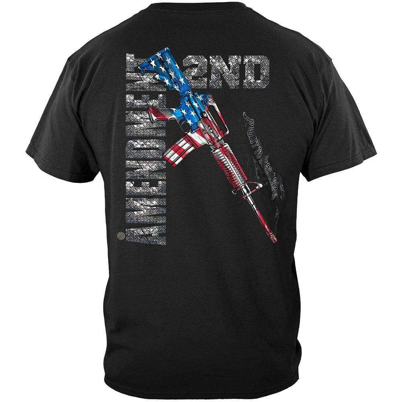 AR15 2nd Amendment Flag Premium Men's T-Shirt