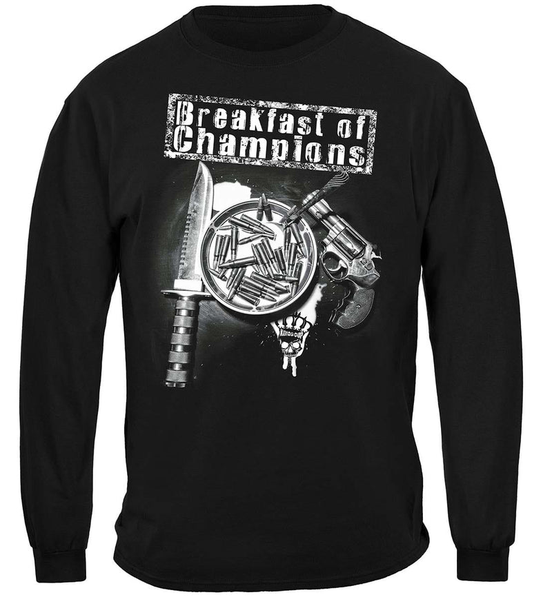 Breakfast Of Champions Premium Long Sleeves