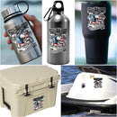 2nd Amendment Don't Tread On Me Premium Reflective Decal