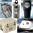 2A 2nd Amendment Eagle Tattoo Premium Reflective Decal