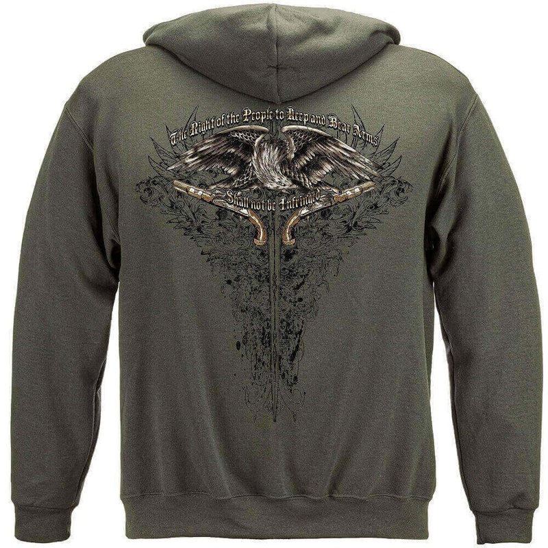 2nd Amendment Eagle Tattoo Premium Men's T-Shirt