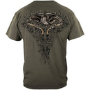 2nd Amendment Eagle Tattoo Premium Men's Hooded Sweat Shirt