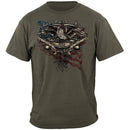 2nd Amendment Eagle Tattoo Premium Men's Hooded Sweat Shirt