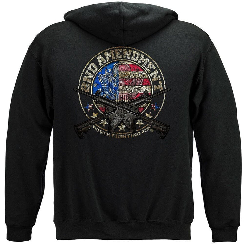 2nd Amendment Distressed Premium Long Sleeves