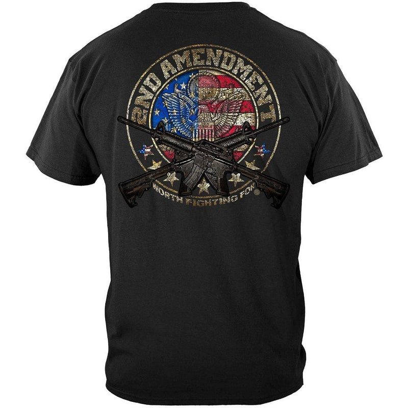 2nd Amendment Distressed Premium Long Sleeves
