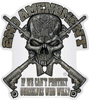 2nd Amendment Protect Ourselves Premium Reflective Decal