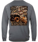 Mud Trucking Premium Hooded Sweat Shirt