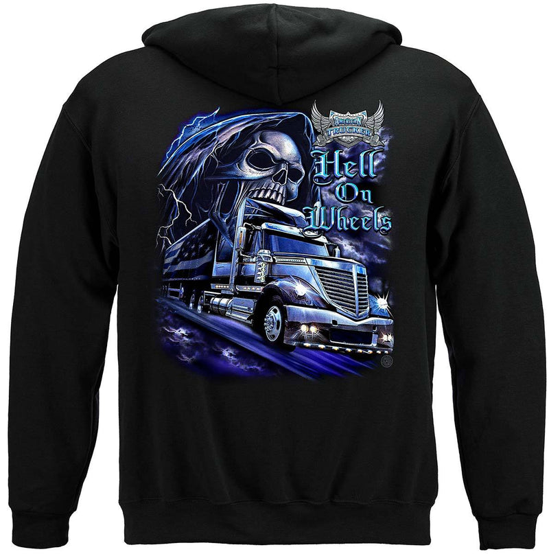 Trucker Hell On Wheels Premium T-Shirt