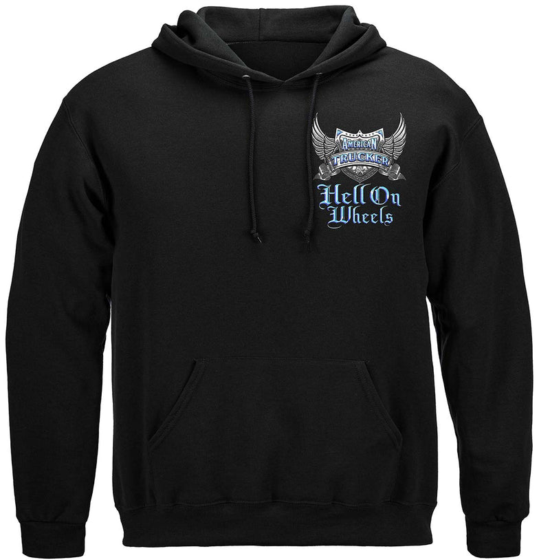 Trucker Hell On Wheels Premium T-Shirt