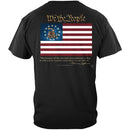 2nd Amendment We The People Thomas Jefferson Premium Men's Hooded Sweat Shirt