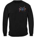 2nd Amendment The Right of the People Patriot Premium Men's Long Sleeve – Betsy Ross Flag 2nd Amendment Long Sleeve for Men, 2A Patriotic Gift
