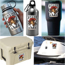 2nd Amendment Molon Labe Premium Reflective Decal