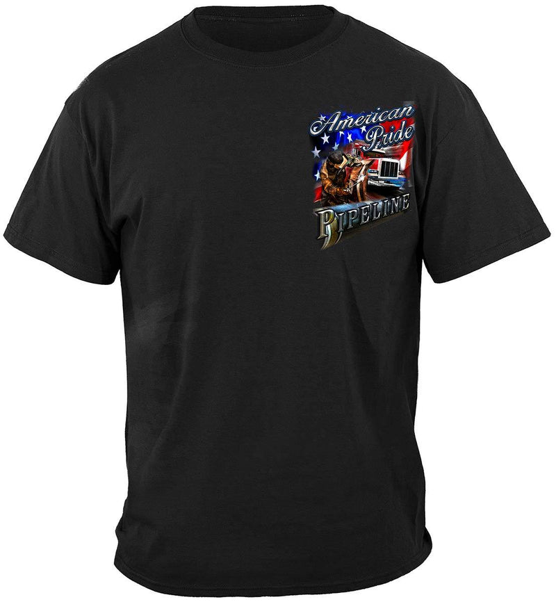 American Pride Pipeline Premium Hooded Sweat Shirt