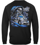 American Trucker Skull Premium Long Sleeves