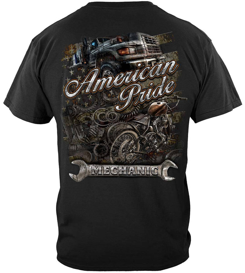 American Pride Mechanic Premium Hooded Sweat Shirt
