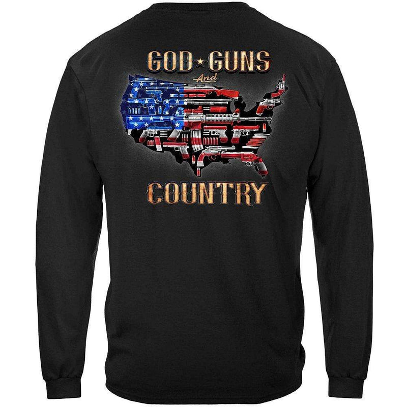 2nd Amendment God, Guns & Country Premium Men's T-Shirt