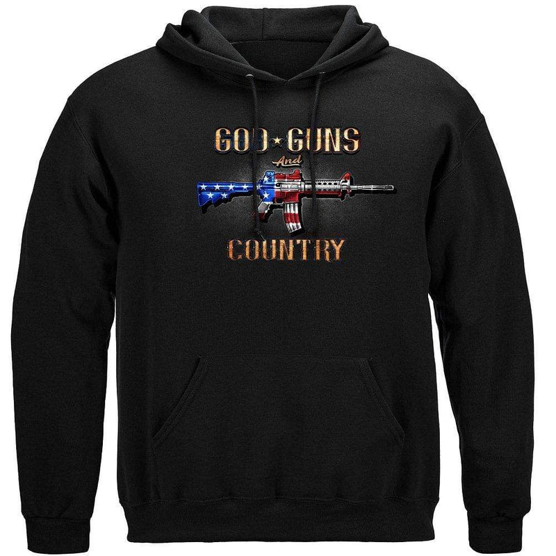 2nd Amendment God, Guns & Country Premium Men's T-Shirt