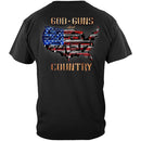 2nd Amendment God, Guns & Country Premium Men's Long Sleeve