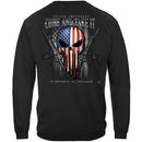 2nd Amendment Skull Of Freedom Hooded Sweat Shirt