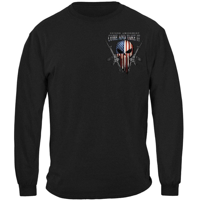 2nd Amendment Skull Of Freedom Long Sleeve