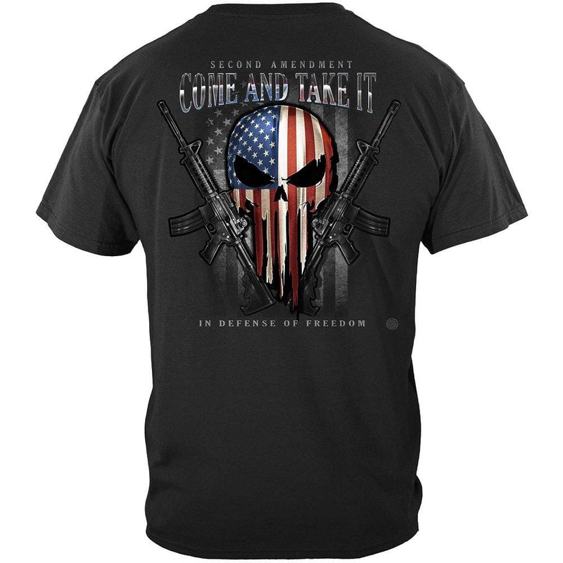 2nd Amendment Skull Of Freedom Long Sleeve